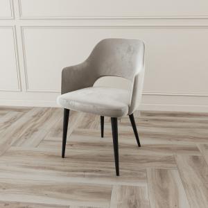 Стул с подлокотниками Вильям Чёрный / Barkhat-M 5