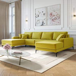 Диван угловой П-образный Мемфис Velutto 28 Диван угловой П-образный Мемфис Velutto 28