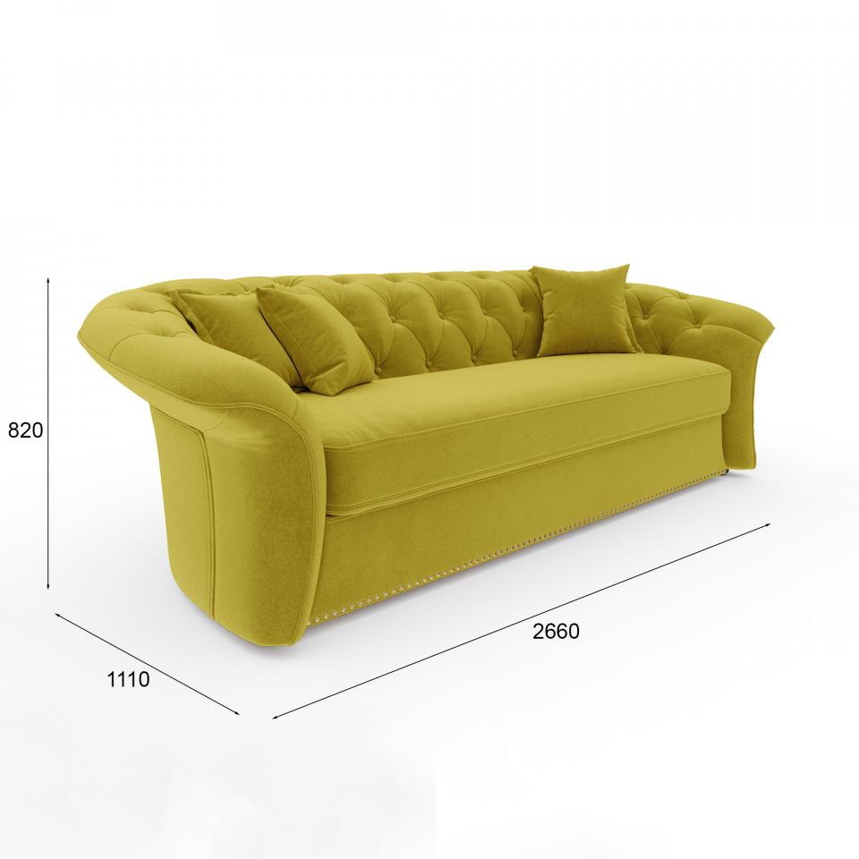 Диван Гермес Velutto 28 Вариант 1
