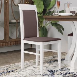 Стул Алла Эмаль белая / Velutto 06