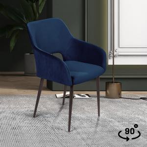 Стул поворотный Чарли 90° Чёрный / Barkhat-M 29 Стул поворотный Чарли 90° Чёрный / Barkhat-M 29