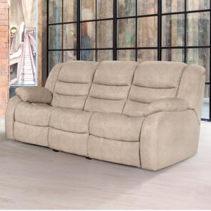 Диван 3-местный с механизмом «Миксотойл» Ридберг Баффало крем