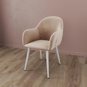 Стул Майкл Белый / Velutto 04 Стул Майкл Белый / Velutto 04