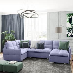 Диван угловой Сидней с оттоманкой и креслом Tesla 12 Диван угловой Сидней с оттоманкой и креслом Tesla 12