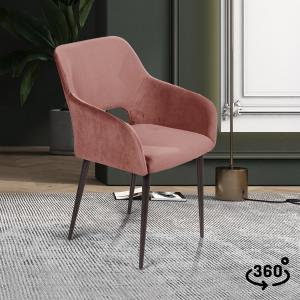 Стул поворотный Чарли 360° Чёрный / Barkhat-M 15