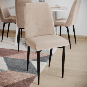 Стул Джонс Чёрный / Velutto 04