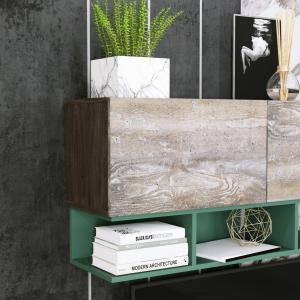 навесной шкаф в комнату