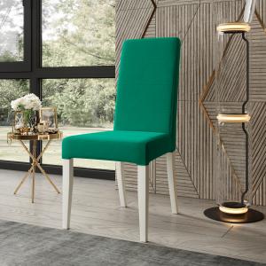 Стул Вера 03 Эмаль белая / Velutto 33