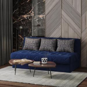 Диван-кровать 3-х местный без подлокотников Тэйлор Найс 05 / Дамаск 08