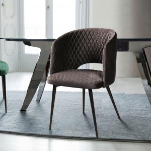 Стул с полукруглой спинкой Вильям Ромб Barkhat-М 14 Стул с полукруглой спинкой Вильям Ромб Barkhat-М 14