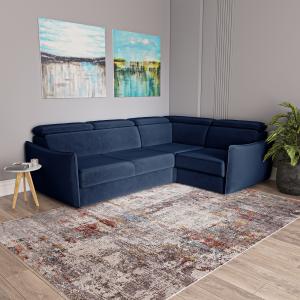 Диван угловой правый Торонто Velutto 26 Вариант 2