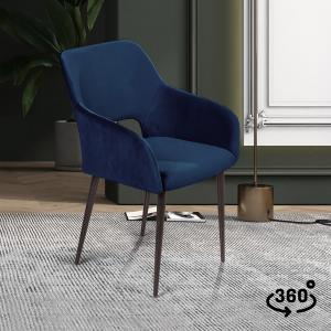 Стул поворотный Чарли 360° Чёрный / Barkhat-M 29