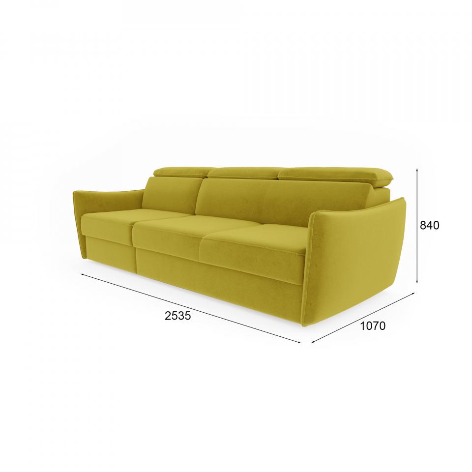 Диван левый Торонто Velutto 28