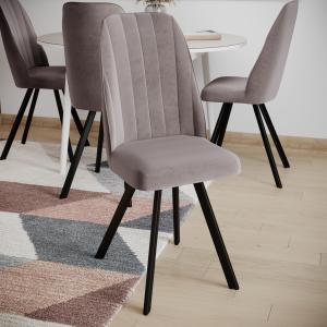 Стул Руфус Чёрный / Velutto 08 Стул Руфус Чёрный / Velutto 08