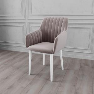 Стул Рикман Белый / Velutto 08