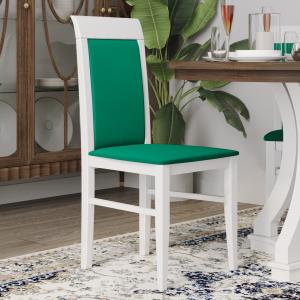 Стул Алла Эмаль белая / Velutto 33 Стул Алла Эмаль белая / Velutto 33