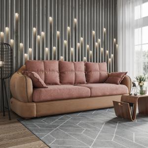 Диван 3-х местный Неаполь Tesoro латте (эз) / Chiaro 13