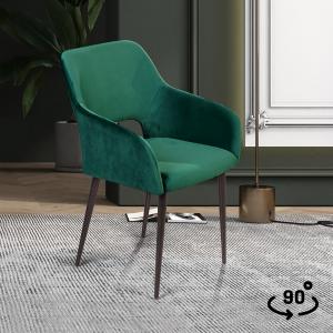 Стул поворотный Чарли 90° Чёрный / Barkhat-M 19 Стул поворотный Чарли 90° Чёрный / Barkhat-M 19