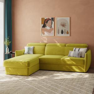 Диван угловой левый Торонто Velutto 28 Вариант 1