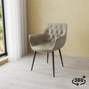 Стул поворотный Алан 360° Чёрный / Barkhat-M 25 Стул поворотный Алан 360° Чёрный / Barkhat-M 25