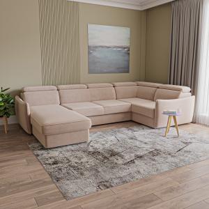 Диван угловой П-образный левый Торонто Velutto 04