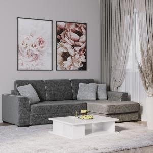 Диван угловой правый Монтана Titanium 995 Диван угловой правый Монтана Titanium 995