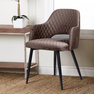 Стул с подлокотниками Вильям Ромб Barkhat-М 14