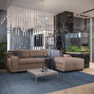 Диван угловой правый Пекин Lambre 04