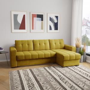 Диван угловой Большой Сердёж (Лиссабон) Velutto 28