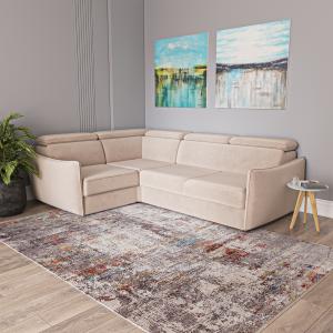 Диван угловой левый Торонто Velutto 04 Вариант 2