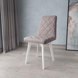 Стул Алисия Белый / Velutto 08 Стул Алисия Белый / Velutto 08