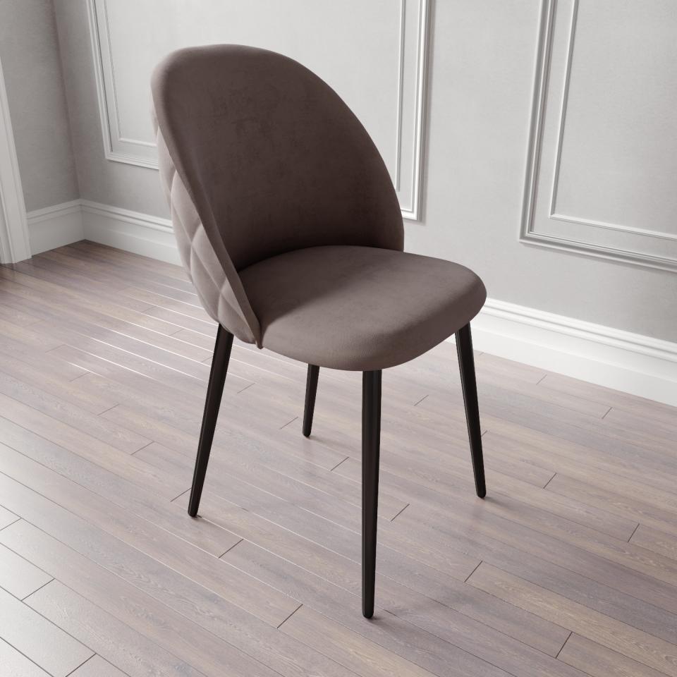 Стул Дэни Чёрный / Velutto 08