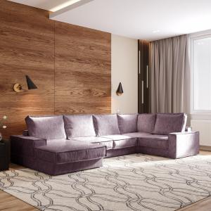 Диван угловой П-образный правый Бергамо Allure 11 Диван угловой П-образный правый Бергамо Allure 11