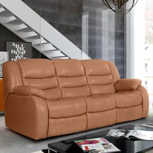 Диван 3-местный с механизмом «Миксотойл» Ридберг Ла скала карамельный Диван 3-местный с механизмом «Миксотойл» Ридберг Ла скала карамельный