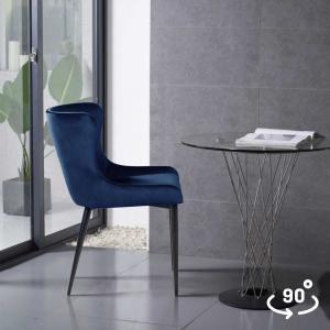 Стул поворотный Джаз 90° Чёрный / Barkhat-M 29