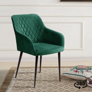 Стул поворотный Роберт 360° Чёрный / Barkhat-M 19