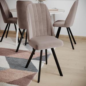 Стул Руфус Чёрный / Velutto 06