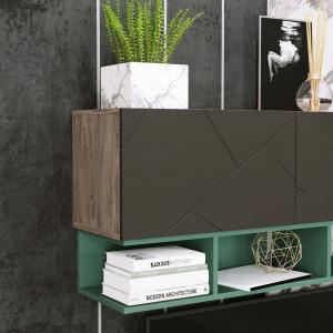 навесной шкаф в комнату