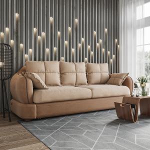 Диван 3-х местный Неаполь Tesoro латте (эз) / Chiaro 2 Диван 3-х местный Неаполь Tesoro латте (эз) / Chiaro 2