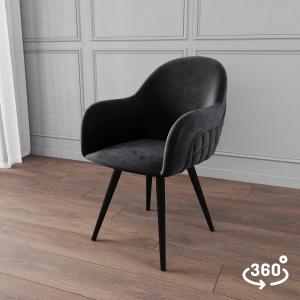 Стул поворотный Майкл 360° Чёрный / California 999