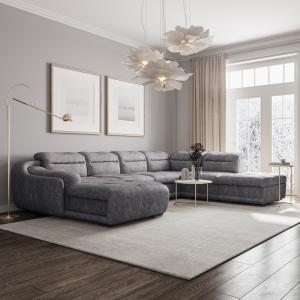 Диван угловой П-образный правый Пекин Lambre 16 Диван угловой П-образный правый Пекин Lambre 16