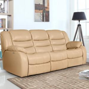 Диван 3-местный электрореклайнер Ридберг Ла скала бежевый