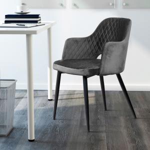 Стул с подлокотниками Вильям Ромб Barkhat-М 27