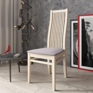 Стул Марио 044 Эмаль слоновая кость / Velutto 08