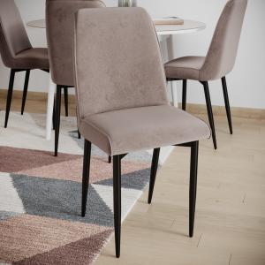 Стул Джонс Чёрный / Velutto 06 Стул Джонс Чёрный / Velutto 06