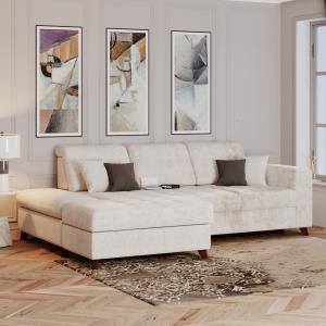 Модульный левый диван Доминика Allure 01 Модульный левый диван Доминика Allure 01