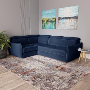 Диван угловой левый Торонто Velutto 26 Вариант 2