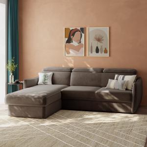 Диван угловой левый Торонто Velutto 23 Вариант 1