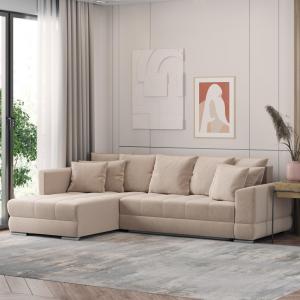 Диван угловой левый Портленд Velutto 04