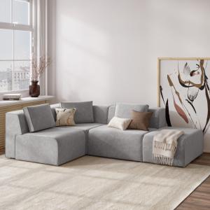 Диван угловой левый Сольер Lambre 05 Вариант 3